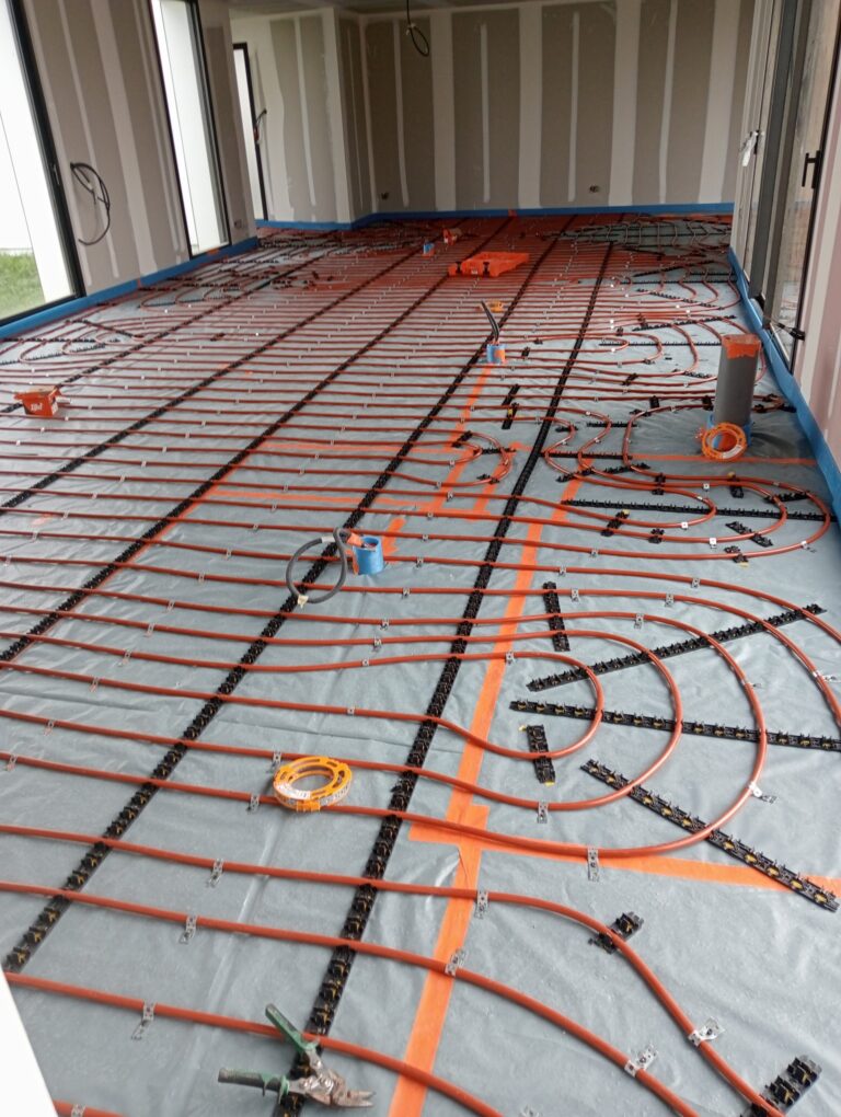 Installation chauffage au sol Mortagne sur sèvre